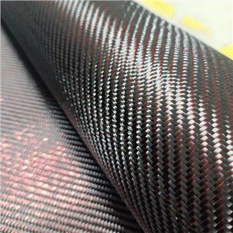 Red Metallic Carbon Fiber