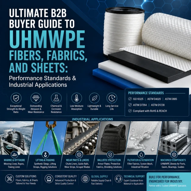 Ultimate B2B Buyer Guide to UHMWPE Fibers, Fabrics, and Sheets: Performance S...